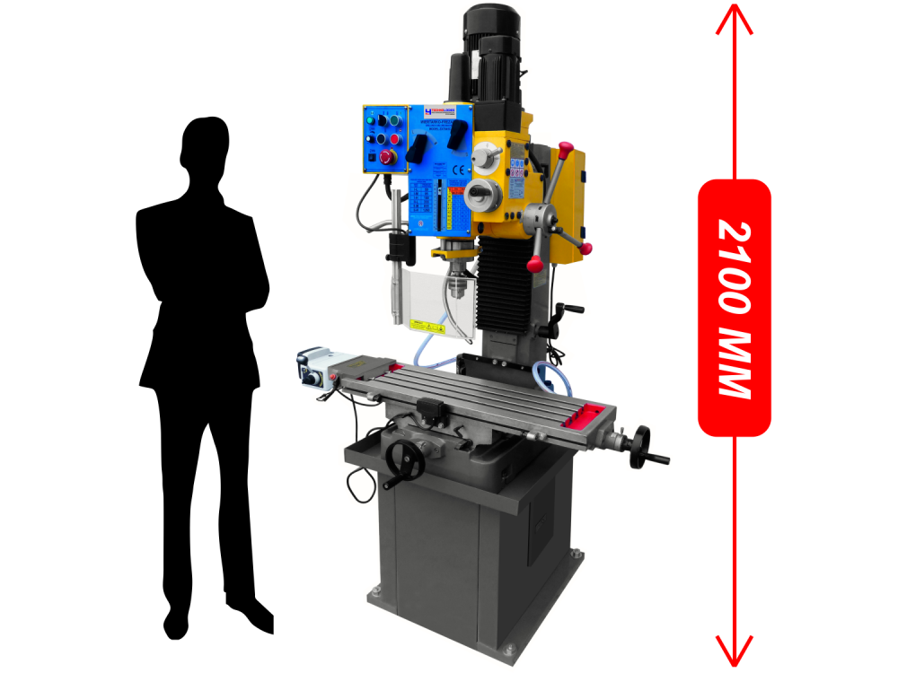 FULLY INDUSTRIAL DRILLING MACHINE Gear Head Auto - Feed Drilling & Milling Machine ZX7045C