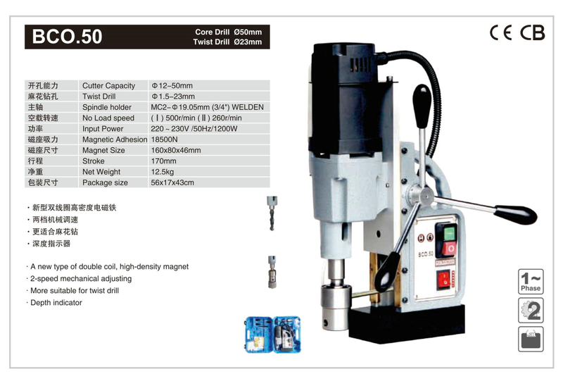 MAGNETIC DRILL BCO50