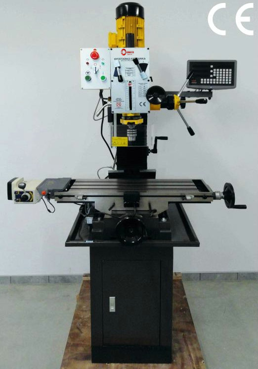 FULLY INDUSTRIAL DRILLING AND MILLING MACHINE GEARED HEAD ZAY7045FG 