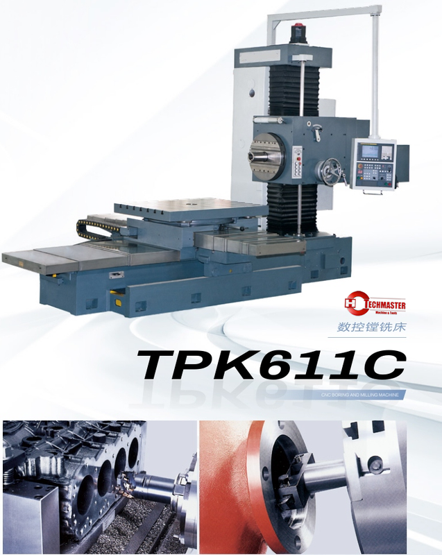 CNC BORING AND MILLING MACHINE TPK6110C