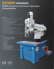 DRILLING AND MILLING MACHINE ZX3850