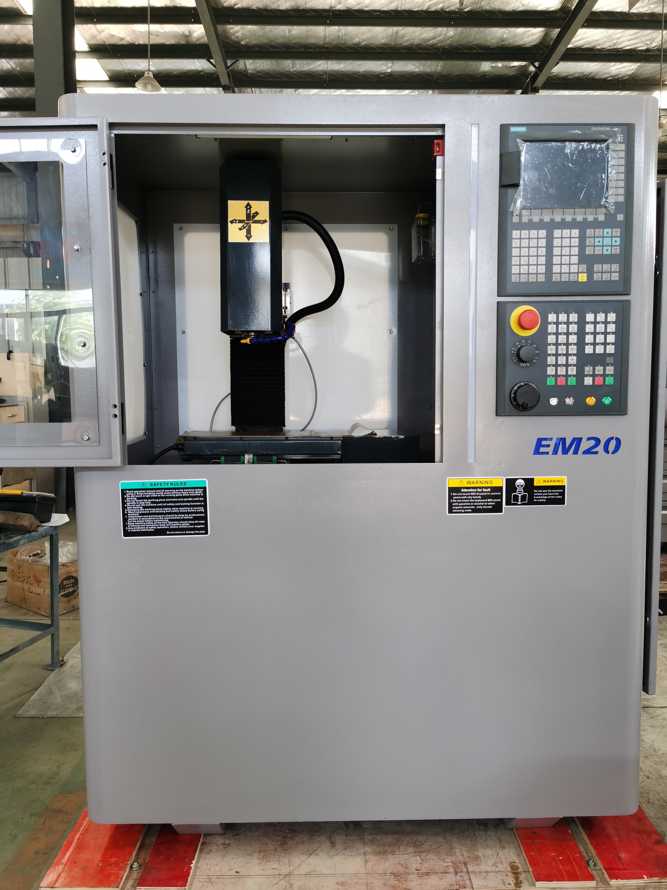 CNC Milling Machine XK7113 with 4th Axis Optiona