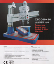 FREQUENCY RADIAL DRILLING MACHINE ZB3060X16