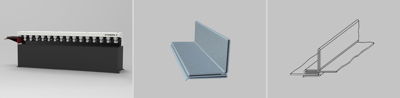 STANDING S CLEAT MACHINE