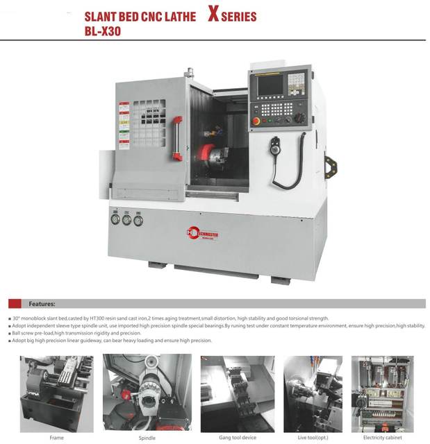 .BL-X30 Slant Bed CNC Lath