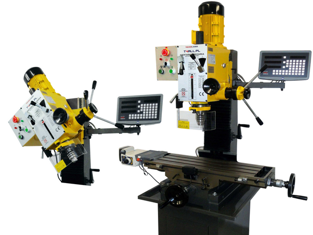 FULLY INDUSTRIAL DRILLING AND MILLING MACHINE GEARED HEAD ZAY7045FG 