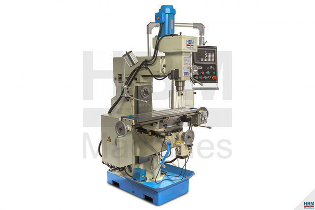 HBM 50 Profi Vario DRO Freesmachine