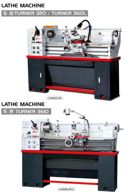 ENGINE LATHE TUNRER320)/TURNER360L/TURNER3610