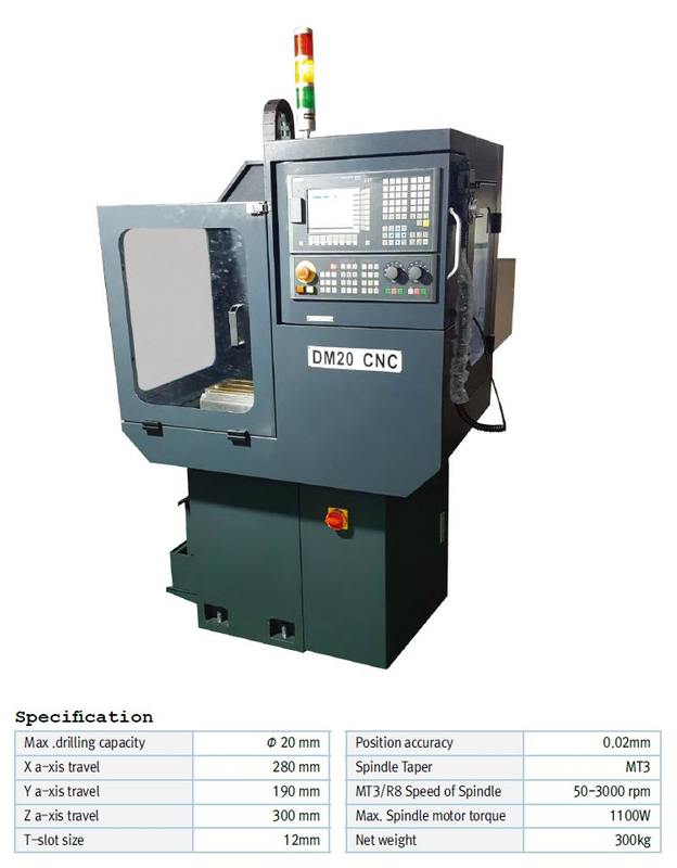 CNC MINI MILLING CNC DM20