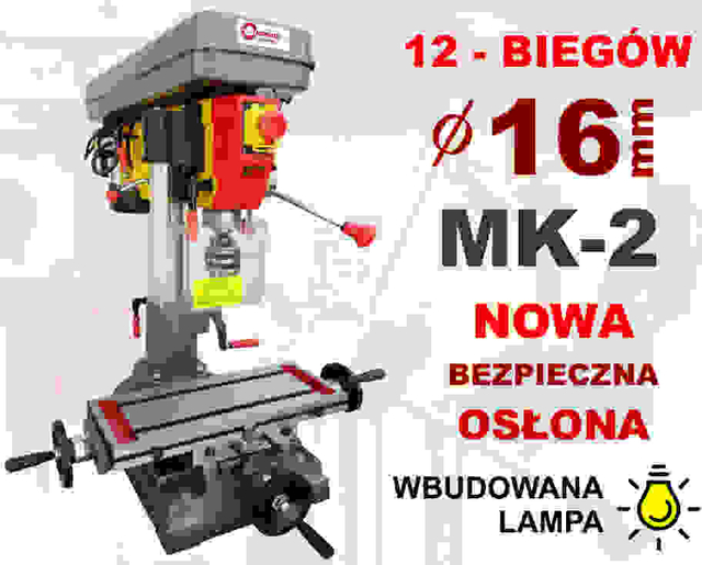 FULLY INDUSTRIAL DRILLING & MILLING MACHINE ZX7016