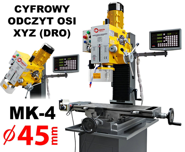CYCLIC CHANGE OF SPINDLE SPEED WITH AUTO CYCLIC CHANGING FEEDING SPINDLE MILLING ZAY7045FG/1