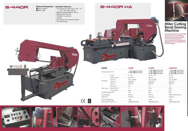 METAL BAND SAW MACHINE 