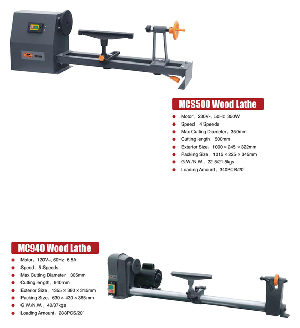 WOOD LATHE MCS500