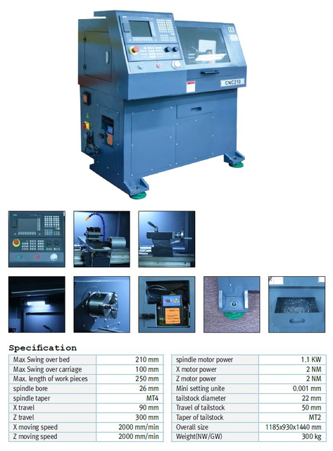 CNC Lathe CNC210