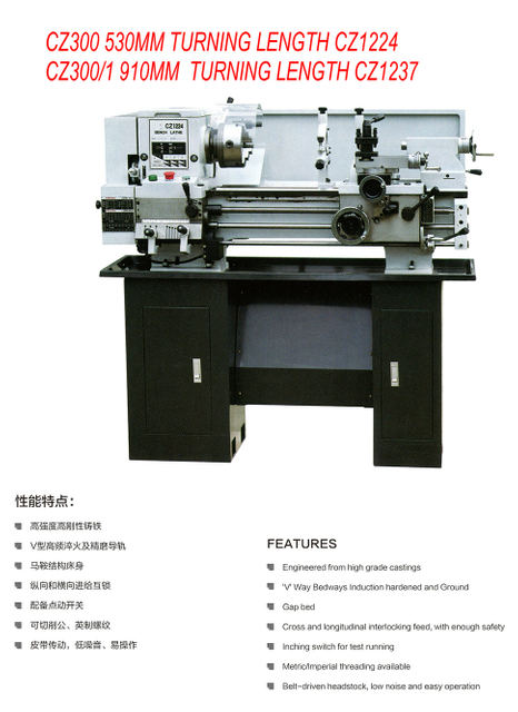 NORTON FEEDING BOX UK STYLE LATHE CZ300-CZ300/1