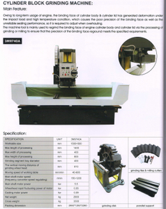 CYLINDER BLOCK GRINDING MACHINE 3M9740A