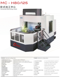 HORIZONTAL MACHINE CENTER M-H80G /125G