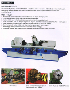 CRANKSHAFT GRINDING MACHINE MQ8260C SERIES 