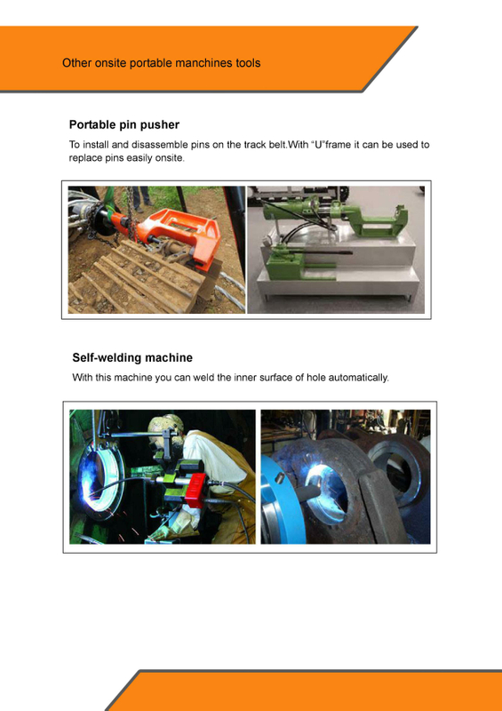 POTABLE LINE BORING MACHINE JRT SERIES 