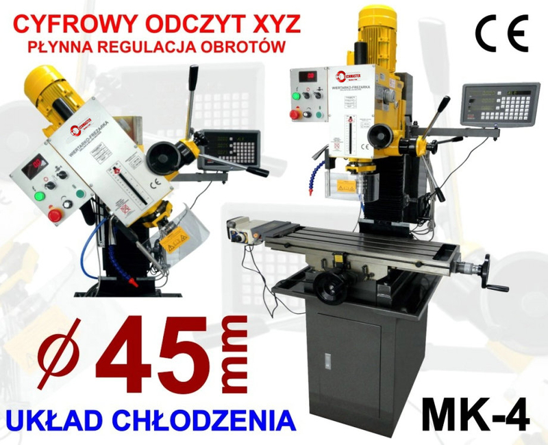 FULLY INDUSTRIAL DRILLING AND MILLING MACHINE VARIO ZAY7045V