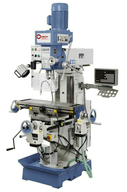 ZX7550CW Universal Mill Gear Drive with 3 Axis Digital Readout,