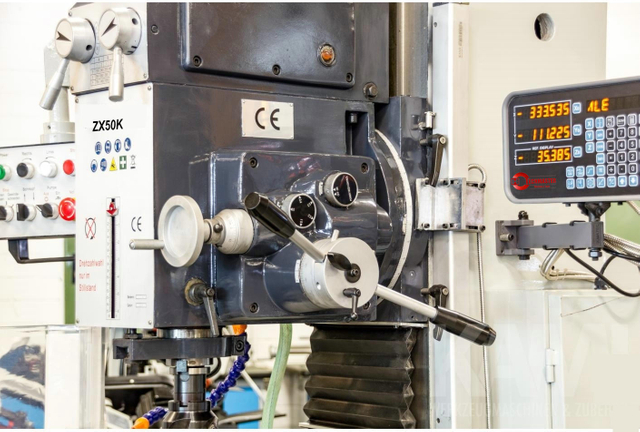 GEARED DRILLING AND MILLING MACHINE ZX50K