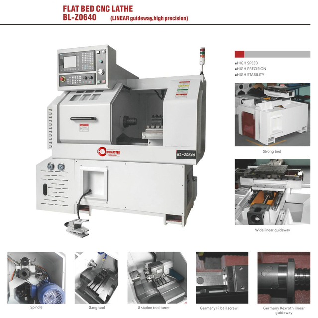 BL-Z0640 Flat Bed CNC Lathe