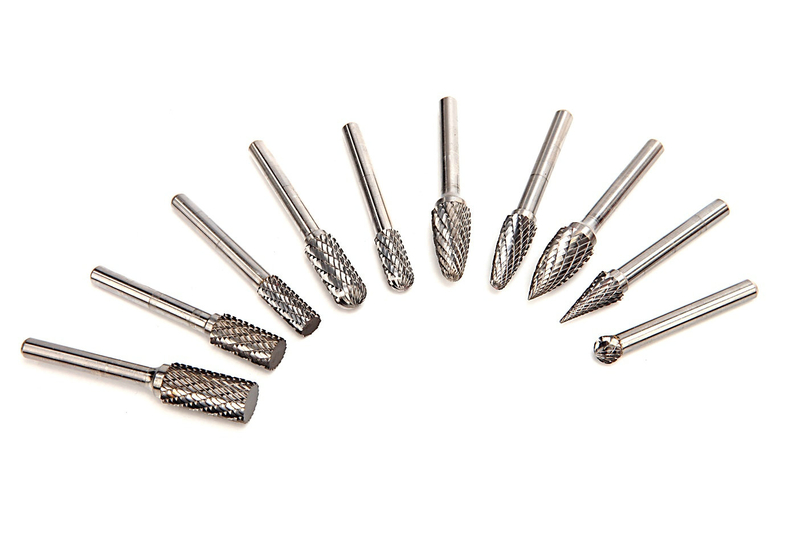 10-Delige Profi HM Frezenset (6 mm Opname