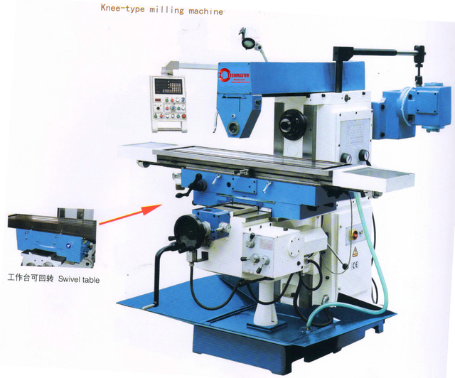 UNIVERSAL KNEE TYPE MILLING MACHINE 
