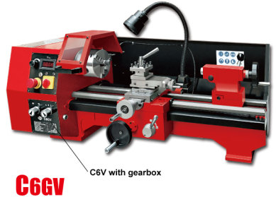 C6GV VARIABLE TOPBENCH LATHE 
