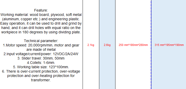 DRILLING MACHINE 20004