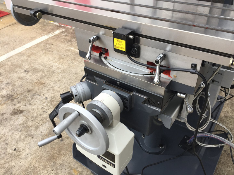 ZX7550CW Universal Mill Gear Drive with 3 Axis Digital Readout,