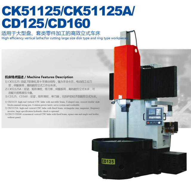 CD125 SERIES CNC LATHE 