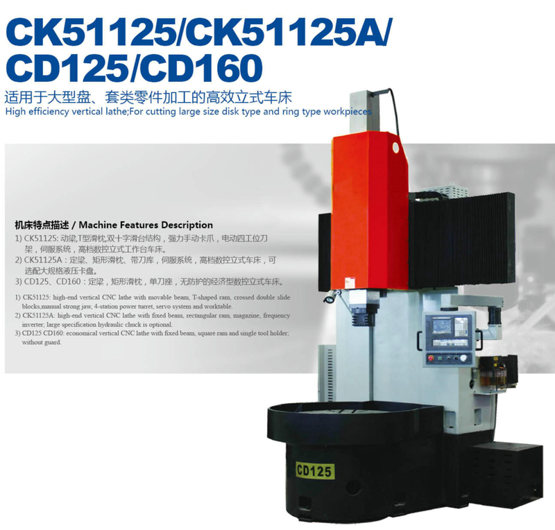CD125 SERIES CNC LATHE 