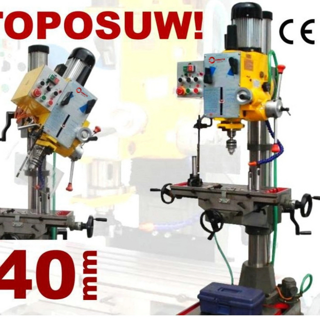 FULLY INDUSTRIAL DRILLING AND MILLING MACHINE ZX-40BPC