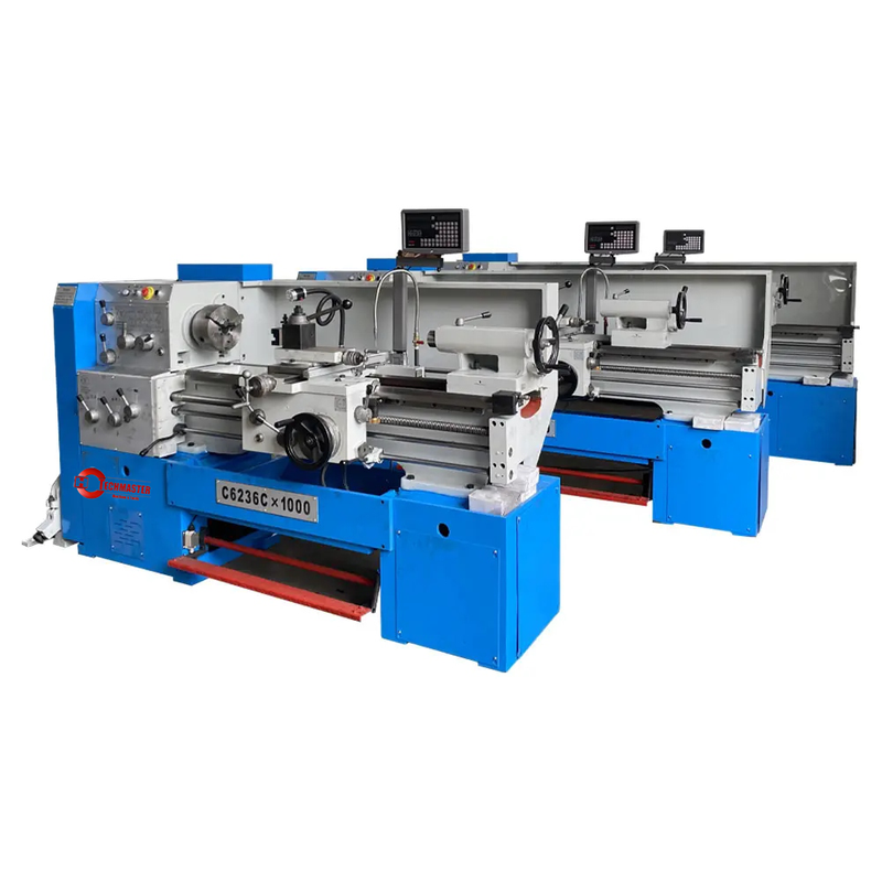 Engine Lathe C6236C- 52mm Spindle Bore Geared Head Lathe