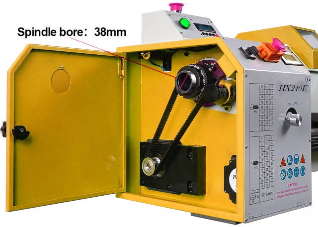 HC240E Semi-CNC Lathe Machine