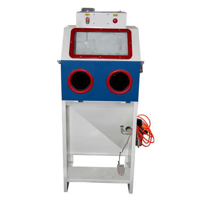 Manual suction steel sand blasting machine