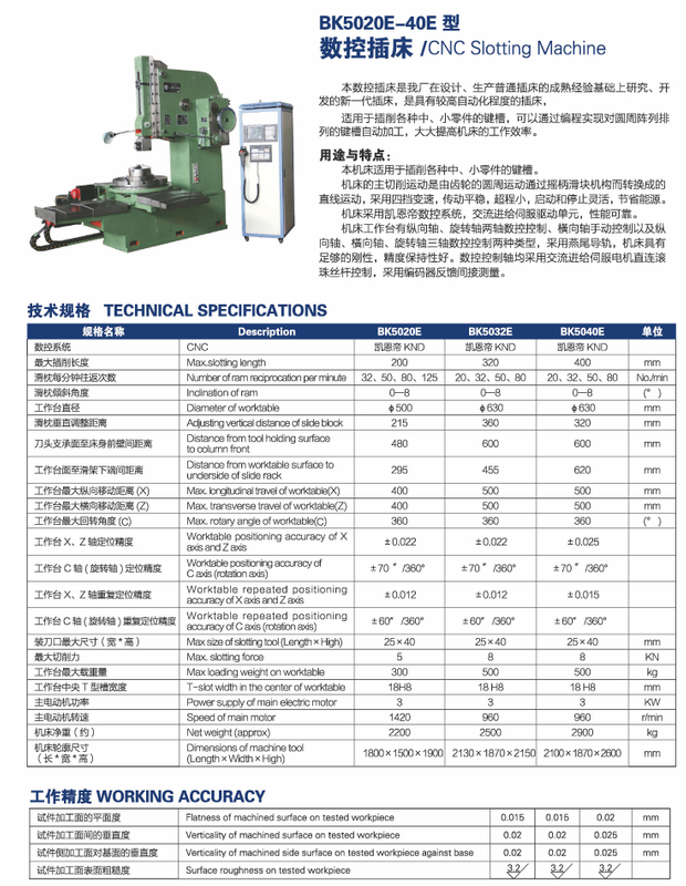 CNC SHAPING MACHINE 