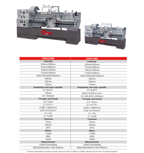 UNIVERSAL VARIO LATHE C6251V ;C6256V ( 80MM SPINDLE) 105mm is optional 