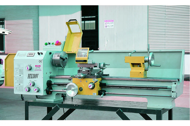 HX330V (330X750MM) VARIO 1500W Motor with 160mm Chuck 750*330mm DIY Metal Lathe Machine