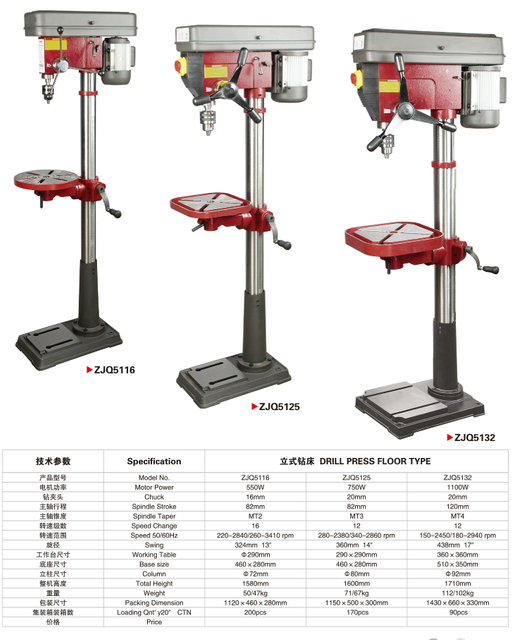 DRILL PRESS FLOOR TYPE 