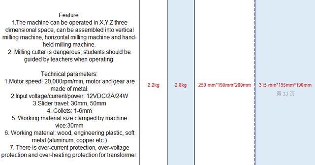 MILLING MACHINE 20005