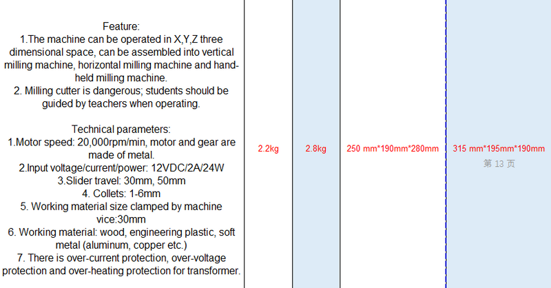 MILLING MACHINE 20005