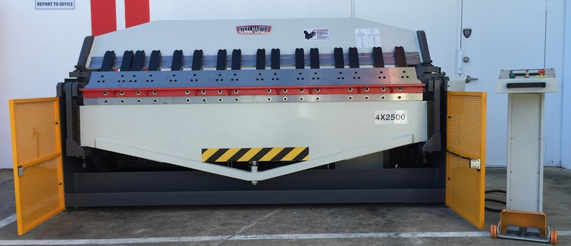  INDUSTRIAL HFM-4-2500B Full Hydraulic Panbrake Folder With PLC Touch Screen Controller