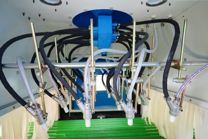 Surface Rust Removal Automatic Industrial Belt Sand Blaster