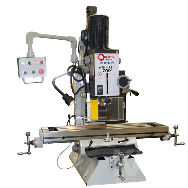 GEARED DRILLING AND MILLING MACHINE ZX45K