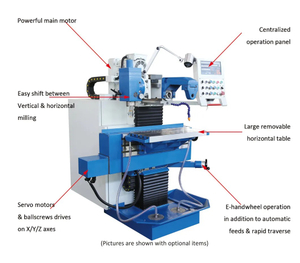 Customizable Universal Tool Milling Machine XL8132;XL8140;XL8145