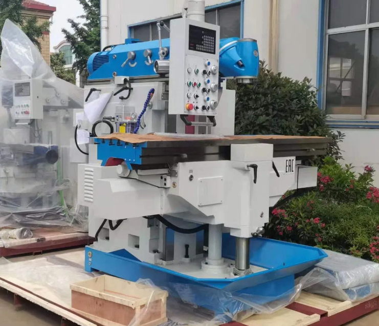 Swivel High Speed X5750 X5750A Vertical Rotary Head Milling Machine Tool with Knee Type