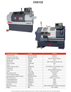 CNC LATHE CK6132 X500;CK6132X750;CK6132X1000